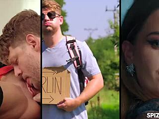 EVLINE DELLIA RIDES COCK LUSTFULLY IN HOT DOGGYSTYLE