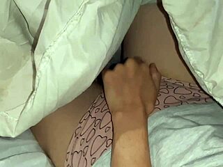 i catch my friend and we dive into a wild threesome with masturbation, cum everywhere, and lesbian orgasm action while the teacher checks homework