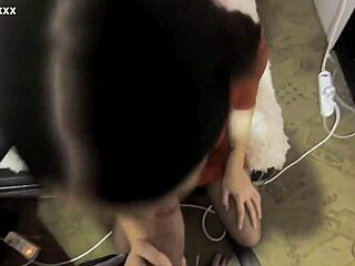 She Climaxes from Cunnilingus Then Creampied in Shaved Pussy