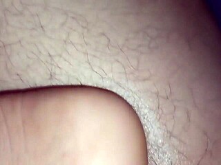 Latina shaved anal creampie screams in ecstasy