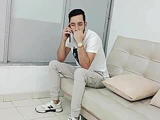 Feeling Intense As Ebony Latina Girlfriend Squirts And Cries During Rough Group Sex With Friends