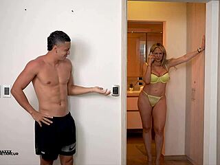 Monique Fuentes sucks my throbbing cock deep!