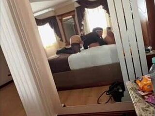 Horny Nun Cosplay MILF Hunts Motel Hookups in Secret