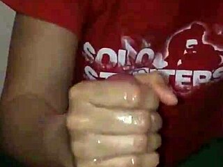 i stroke my huge cock to massive cum explosion