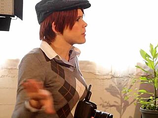 Smoking hot lesbians photoshoot sparks ebony redhead threesome pussy licking frenzy