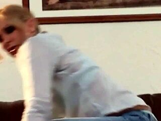 Julia Ann Shoves Huge Glass Dildo Deep in Her Wet Milf Pussy