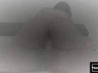 latina milf rides cock wildly till orgasm explodes!