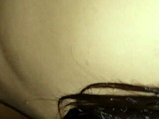 Homemade horny hairy latina milf assfucked doggystyle bent over