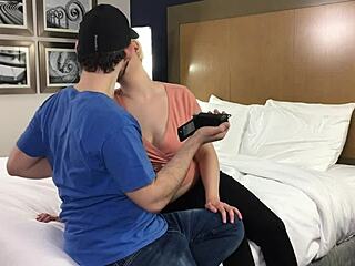 violet vixen's shaved anal casting creampie closeup