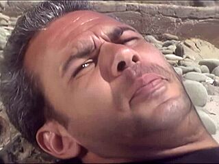 Shayna knight takes double penetration threesome anal gaping in lingerie