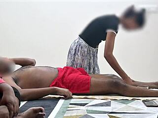 Happy Ending Massage Thrills Customer Lady With Cock Release