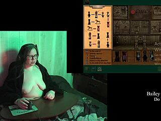 Naked BBW Cosplay Haunting Castle Malloy Game Playthrough Part 1