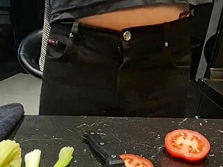 Extreme urethral torment dick abuse kitchen cooking episode full