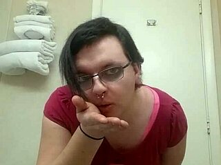 tranny rips clothes in fierce panty-teasing striptease reveal