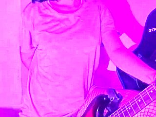 emo amateur solo teases in softcore style