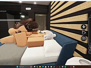 Big Booty Babe Sucks Monster Cock Ride