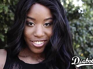 young ebony ashley pink rides bbc cowgirl doggystyle facial blast!