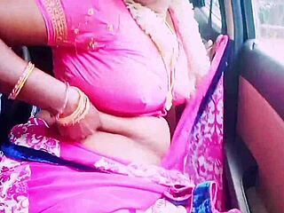 Beautiful indian housewife cheats car sex dirty talk boyfriend