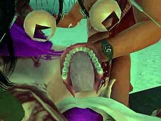 teen gets double penetrated hard fucking