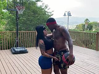 basketball game turns bareback rome major fucks monica santhiago ass