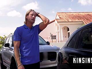 Daddy Drills Milf and Teen 18+ in Taboo Threesome