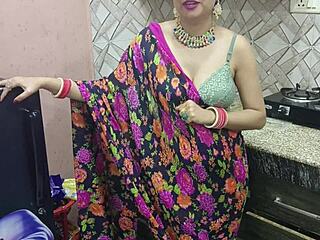 Desi wife cheats in kitchen with intense pussy licking and fucking full movie