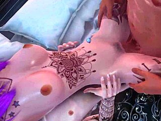 teen gets double penetrated hard fucking