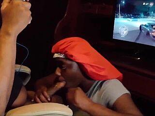 Trembling with Joy as She Swallows Every Cum Drop