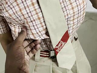 stepdad twists tiny tits roughly in after-school hardcore fuck