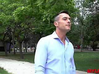 Chubby Milf Rides Stranger Cock in Park Ravish