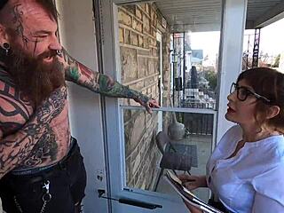 Melody's curvy milf pawg saleswoman body craves dungeon fuck machine anal pounding with toys