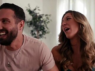 addison vodka strips lingerie, fingers herself then fucks quinton james hard