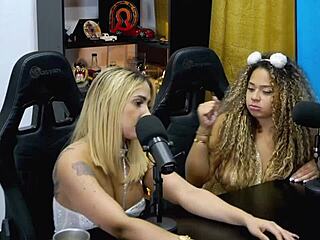 bruna lambertini and isa moura twerked pussies on podcast turning me insane