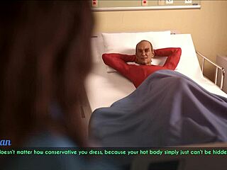 brunette milf wife teases with big tits in lingerie