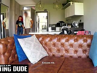 Super tight petite latina teen's first anal with monster cock deepthroat orgasm and sloppy gagging.