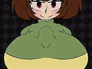 Chara's big tits squeeze cock in hot titty fuck session