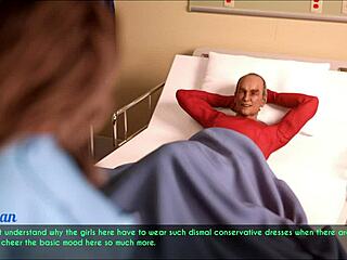 brunette milf wife teases with big tits in lingerie