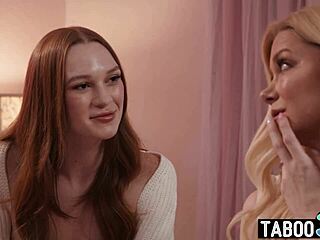 Serene Siren Licks Teen Pussy Goodbye