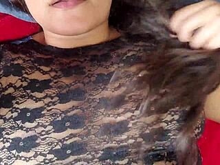 Artur's married neighbor teases with big ass and pussy toys