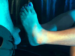 imagine my sweaty feet sliding into your warm mouth while i gag on toes