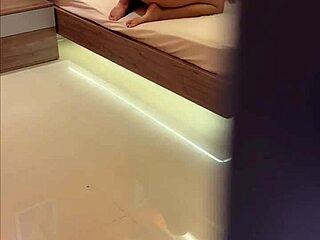 caught busty stepmom shaking ass in room milking my cock behind back?