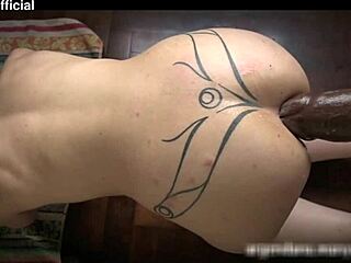 I'm trembling as this huge toy fists my eager ass deep