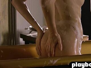 Sexy Blonde Miky Muse Rips Clothes Exposes Natural Body!