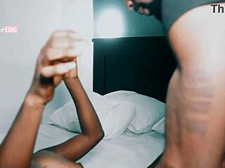 yo check this bodybuilder pounding juicy maid pussy raw while wife is away