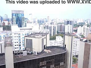 Patty Raven dominates cheating lovers with big white cock anal gape in FFM femdom