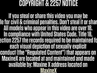 Maxine Binds Vicky Vette's Ankles For Intense Lesbian Toy Play