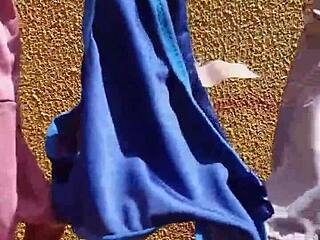 wife prostitute panties tease hardcore action