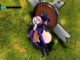 click battle hentai game female knight stripped naked fighting