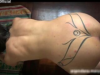 I'm trembling as this huge toy fists my eager ass deep