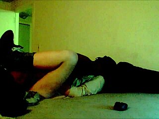 Big Black Cock Fills Tight Pussy Missionary Creampie End